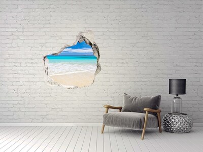 Fototapeta diera na stenu 3D Tropické pláže