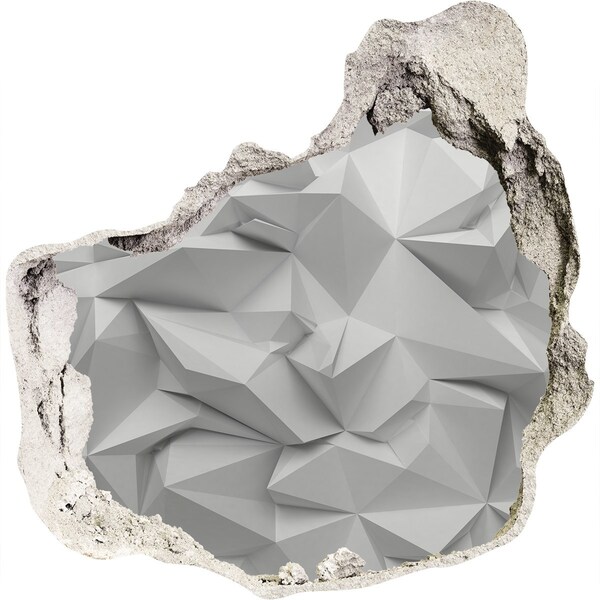 Samolepiaca nálepka betón Moderná diera v stene