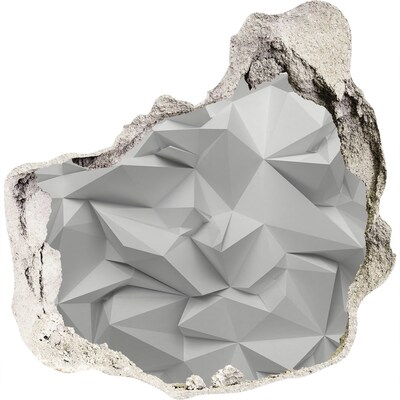 Samolepiaca nálepka betón Moderná diera v stene