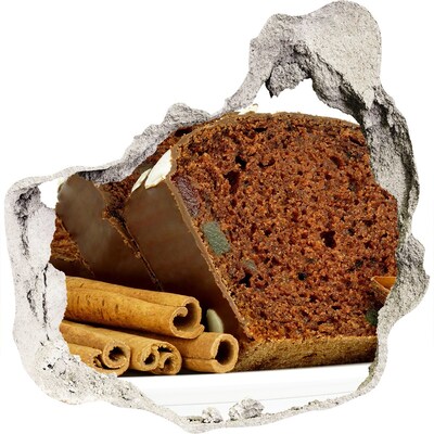 Samolepiaca nálepka betón Čokoládový koláč s korením