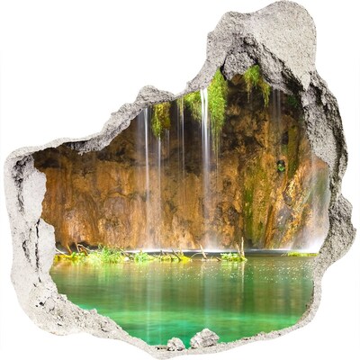 Foto fotografie diera na stenu Plitvické jazerá