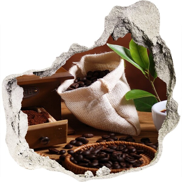 Samolepiaca nálepka Káva v pohodlí vášho domova