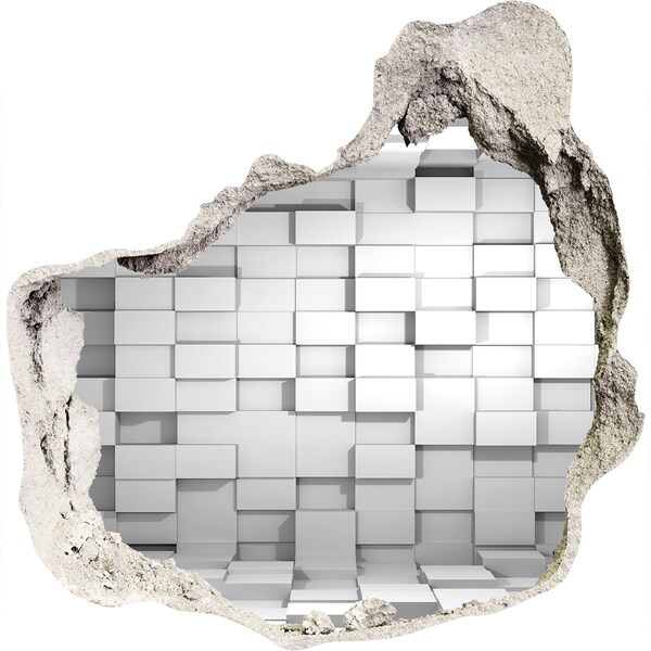 Nálepka fototapeta 3D výhľad Moderný priestor za stenou