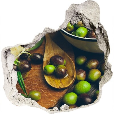 Nálepka fototapeta 3D výhľad Olivy v kuchyni