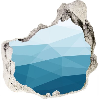 Fototapeta diera na stenu 3D Podvodný svet v diere