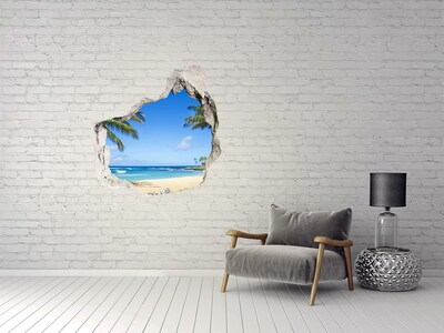 Fotoobraz diera na stenu Tropické pláže