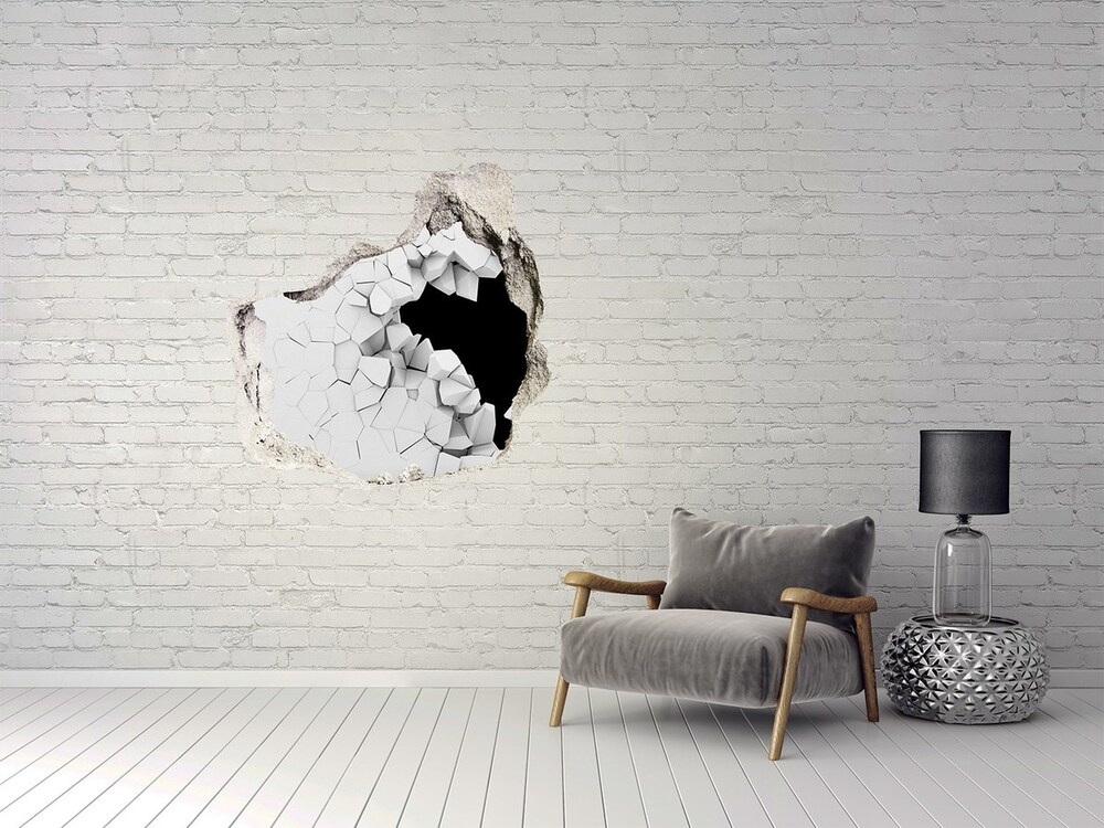 Diera 3D foto tapeta nálepka Diera v stene