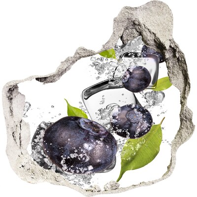 Diera 3D fototapety nálepka Ovocný ľadový vodopád