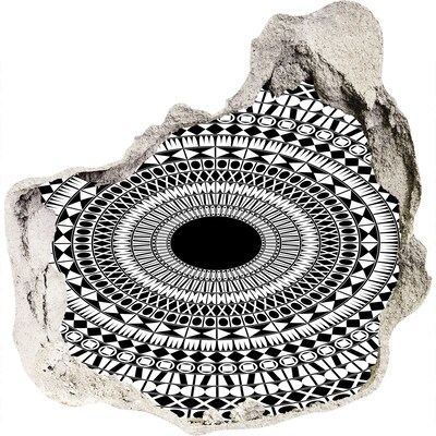 Fototapeta diera na stenu 3D Abstraktný vzor na stene