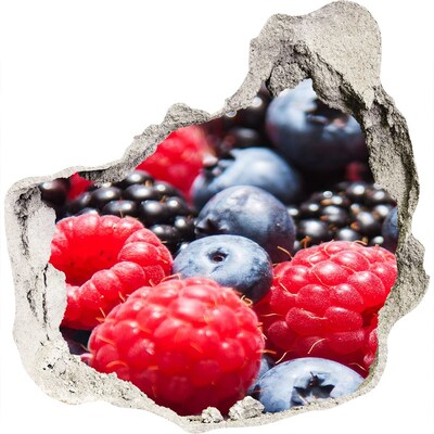 Diera 3D fototapety na stenu Výbuch ovocia