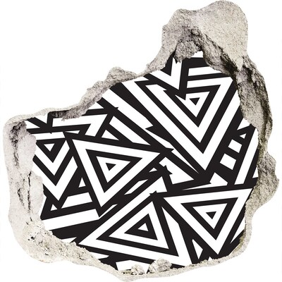 Diera 3D fototapety na stenu Abstraktné geometrické vzory