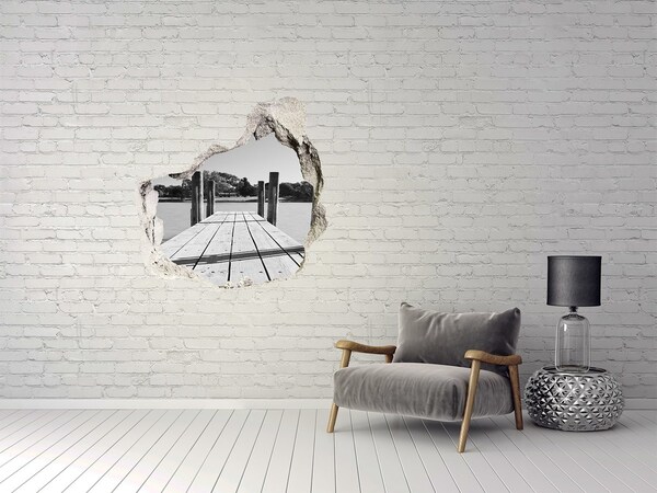 Samolepiaca nálepka Mólo na jazere