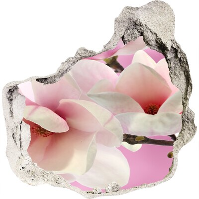 Diera 3D fototapety nálepka Kvetinový sen za stenou