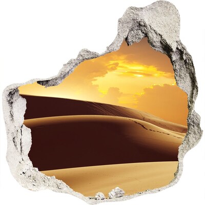 Diera 3D fototapety nálepka Ťava sahara