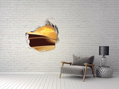 Diera 3D fototapety nálepka Ťava sahara