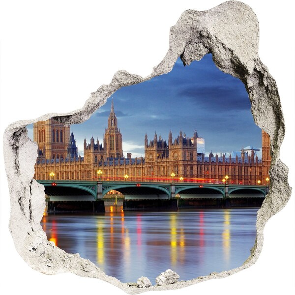 Diera 3D fototapety na stenu Thames london