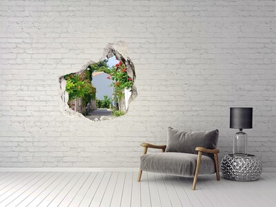 Diera 3D fototapety nálepka Kvetovaný alej