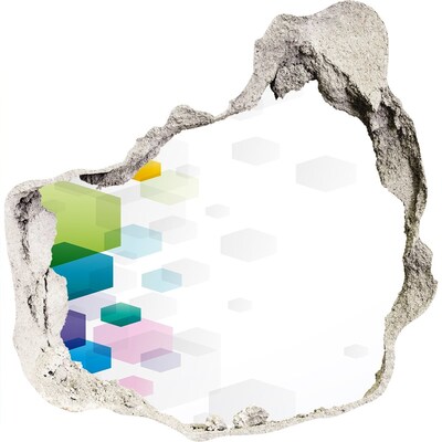 Nálepka fototapeta 3D výhľad Moderná abstrakcia v betóne