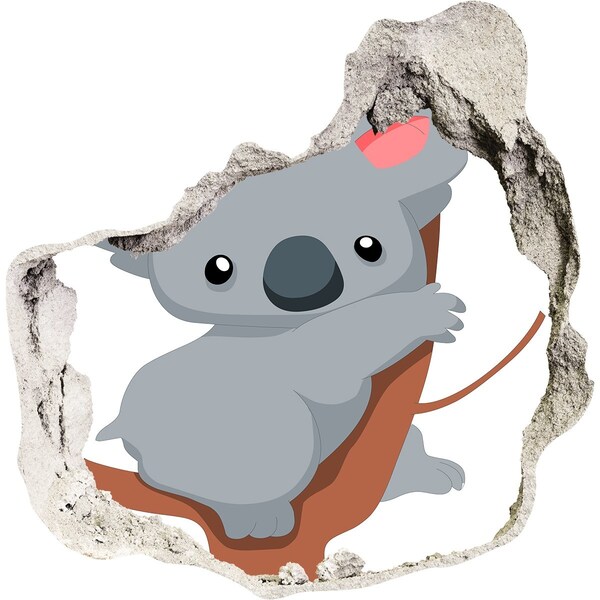 Nálepka fototapeta 3D na stenu Koala na strome