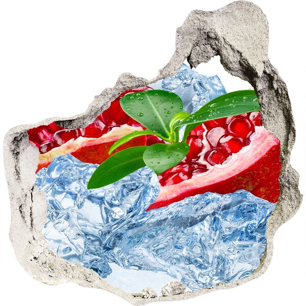 Samolepiaca diera nálepka Ovocná oáza s ľadom