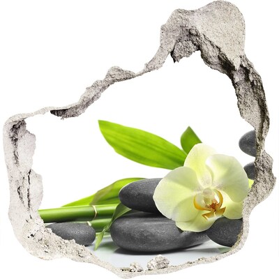 Fotoobraz diera na stenu Relaxačný kúpeľný kútik