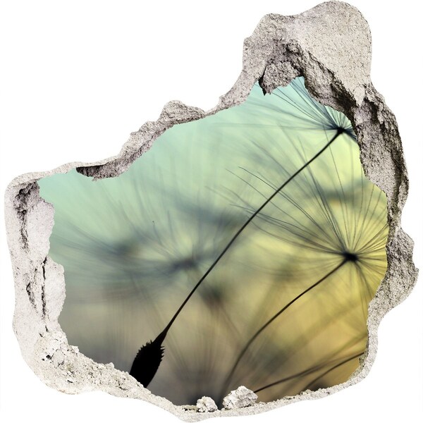 Nálepka 3D diera Púpavový sen