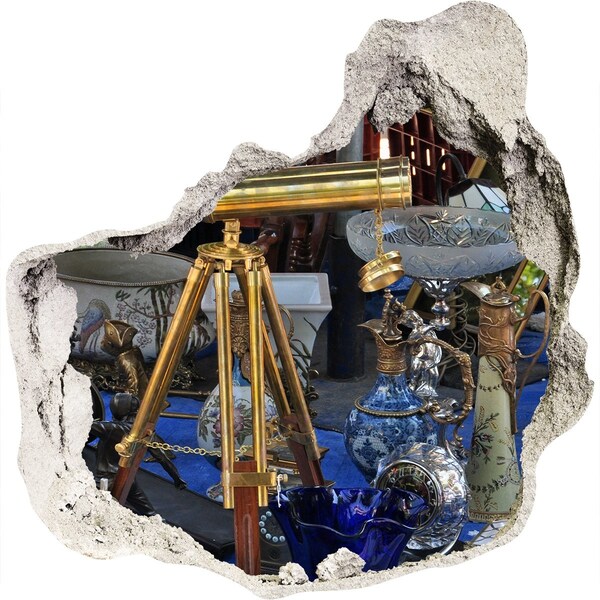 Fototapeta diera na stenu Starožitnosti v tajomnom obchode