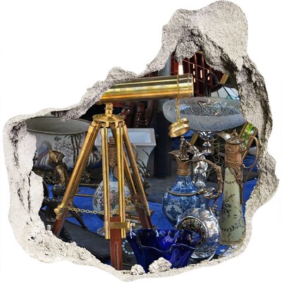 Fototapeta diera na stenu Starožitnosti v tajomnom obchode