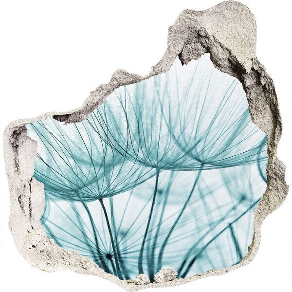 Fototapeta diera na stenu 3D Kvetinový sen za stenou