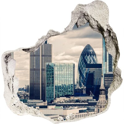 Samolepiaca nálepka betón Pohľad na moderné mesto