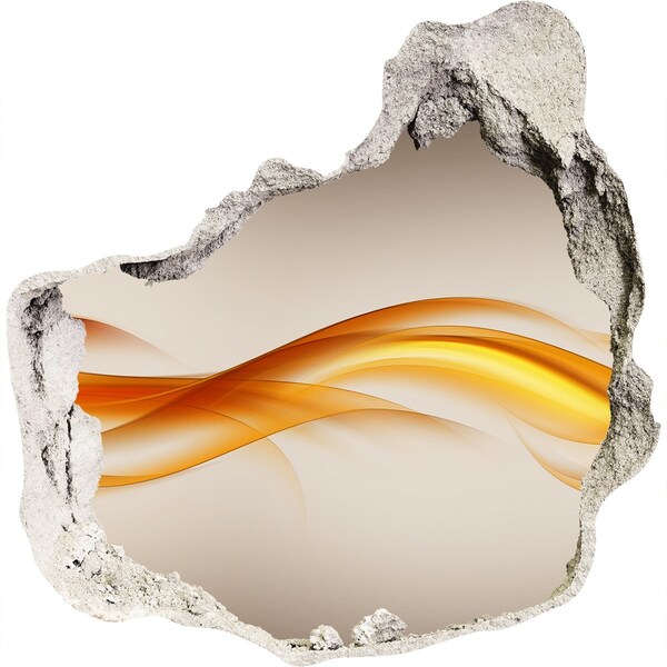 Samolepiaca diera nálepka Vlna farieb v betóne