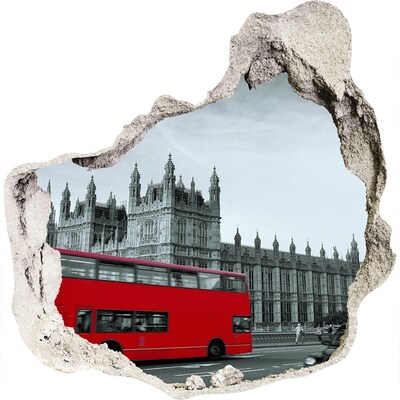 Diera 3D fototapety nálepka London bus