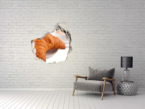 Diera 3D fototapety na stenu nálepka Raňajky v parížskom bistre