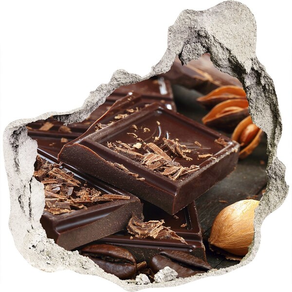 Samolepiaca nálepka betón Čokoládová lahôdka