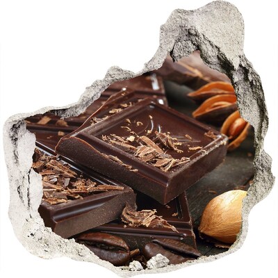 Samolepiaca nálepka betón Čokoládová lahôdka