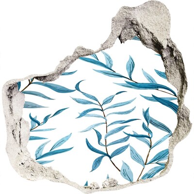 Fotoobraz diera na stenu Zelená oáza v betóne