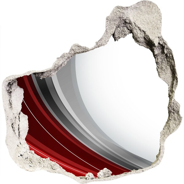 Nálepka fototapeta 3D výhľad Poškodená stena s efektom hĺbky