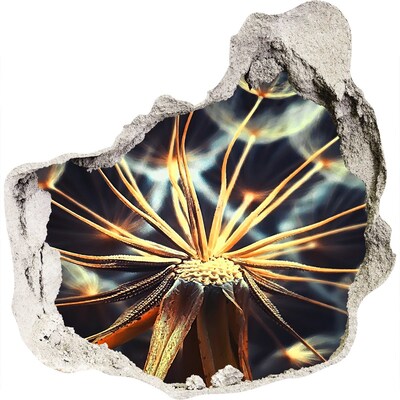 Nálepka fototapeta 3D výhľad Kvet z ohňa