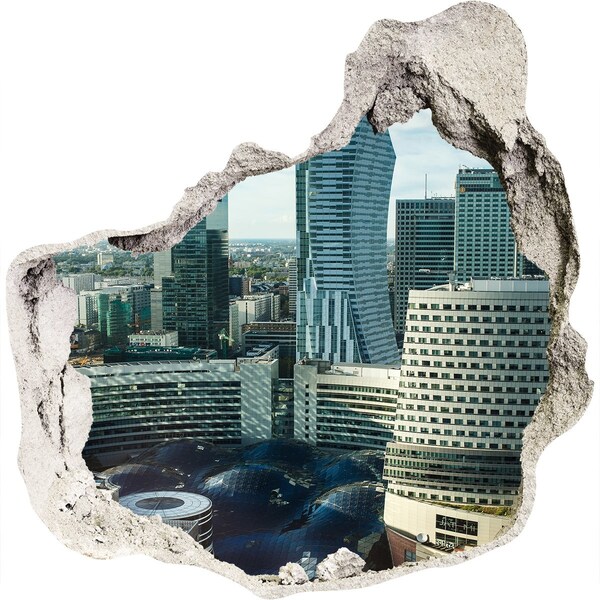 Fototapeta nálepka na stenu Pohľad na moderné mesto