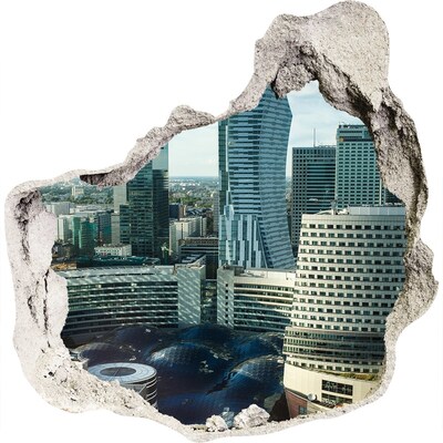 Fototapeta nálepka na stenu Pohľad na moderné mesto