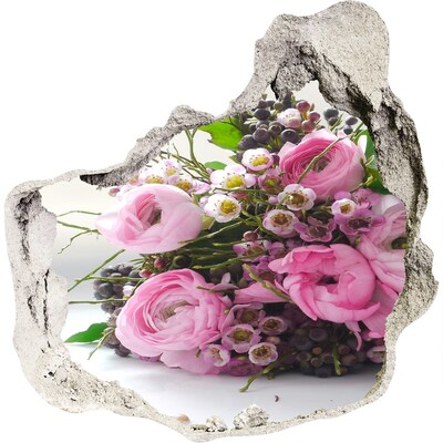 Nálepka fototapeta 3D výhľad Kytica ruží