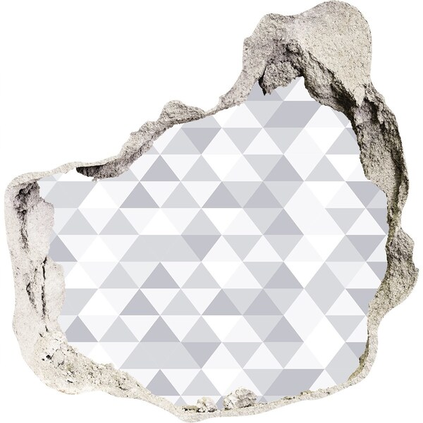 Samolepiaca nálepka Geometrický otvor v stene