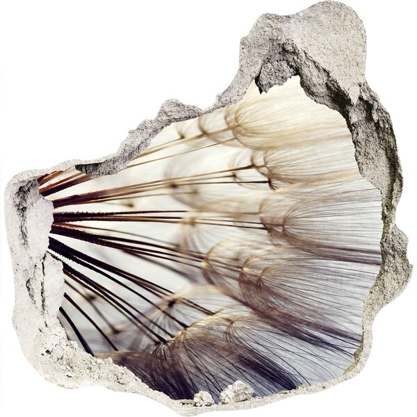 Diera 3D fototapety na stenu Kvetinový sen v betóne