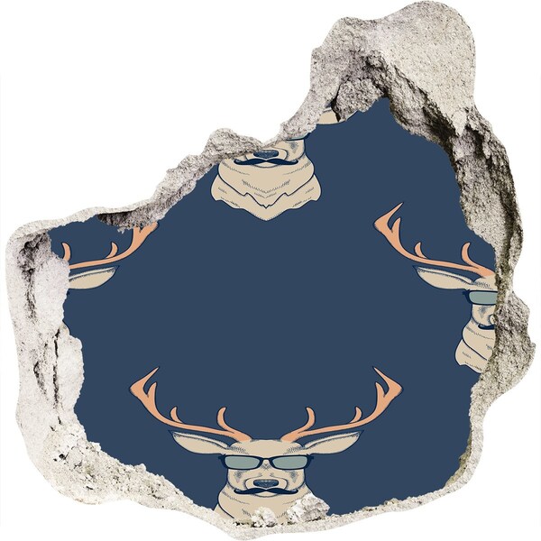 Diera 3D foto tapeta Jeleň v slnečných okuliaroch