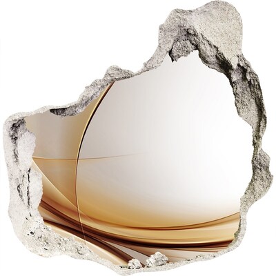 Diera 3D foto tapeta nálepka Abstraktný priestor za stenou