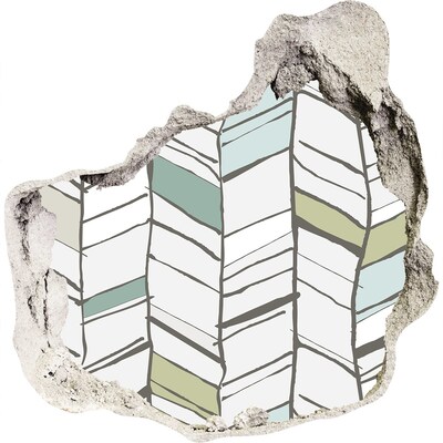 Diera 3D fototapety interiér v škandinávskom štýle