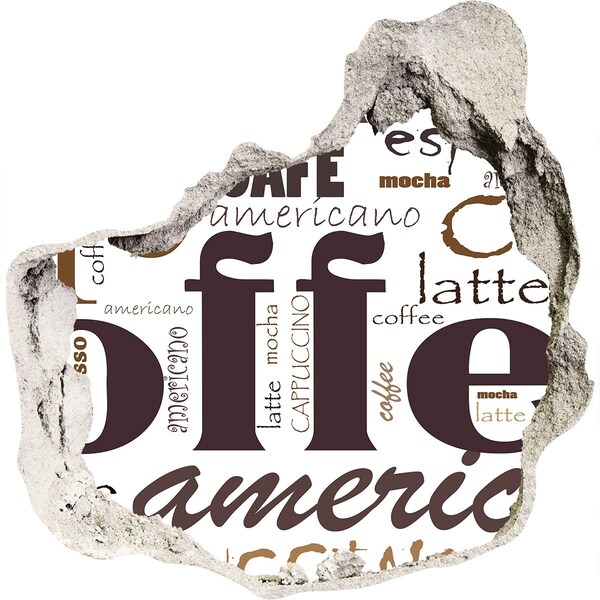 Nálepka fototapeta 3D výhľad Kávová oáza