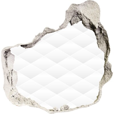 Fototapeta diera na stenu Rozbitá stena s výhľadom na prázdnotu