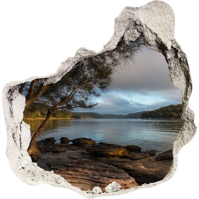 Foto fotografie diera na stenu Pokoj pri vode