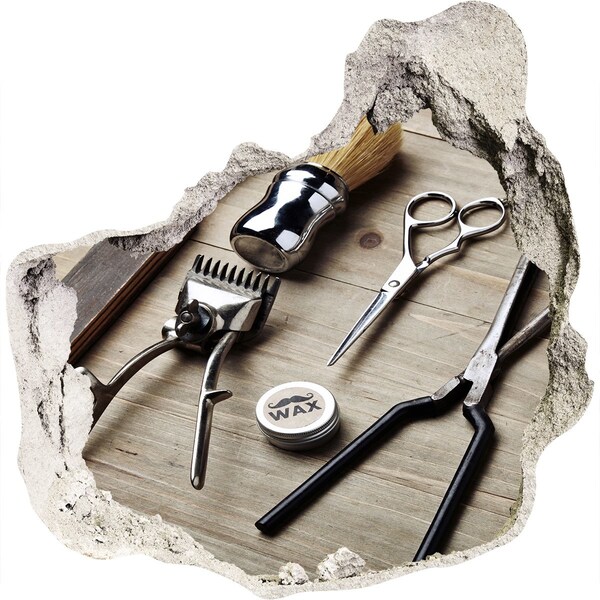 Fototapeta diera na stenu Kadernícka dielňa